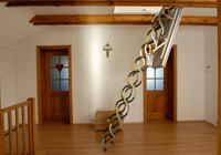 Escalier escamotable de grenier